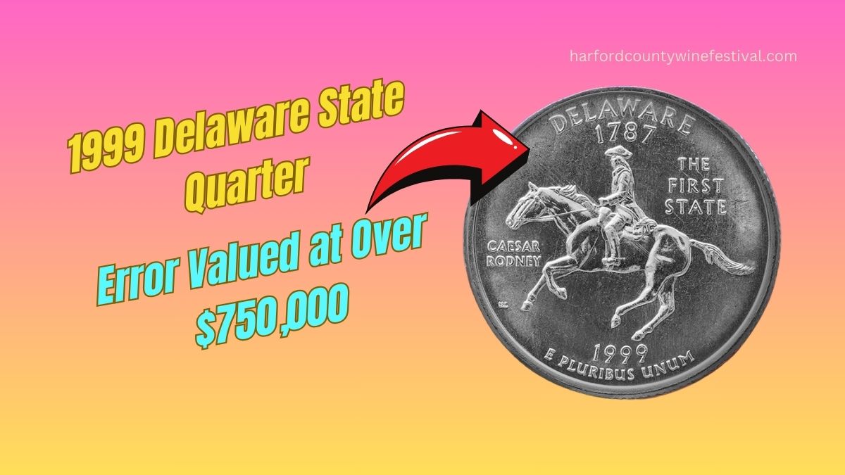 1999 Delaware State Quarter Error Valued at Over $750,000