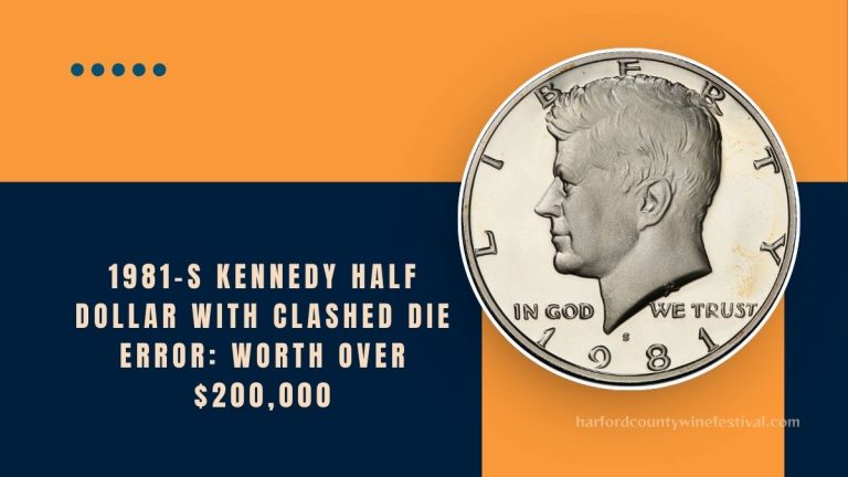 1981-S Kennedy Half Dollar With Clashed Die Error: Worth Over $200,000