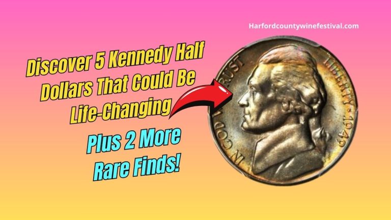 Discover 5 Kennedy Half Dollars That Could Be Life-Changing- Plus 2 More Rare Finds!