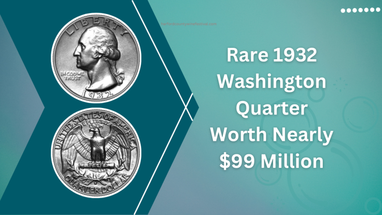 Rare 1932 Washington Quarter Worth Nearly $99 Million – Plus 5 More Valuable Coins Over $500,000