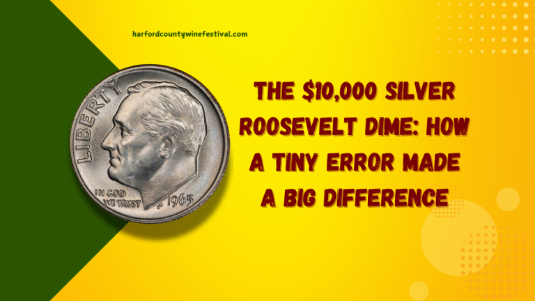 The $10,000 Silver Roosevelt Dime How a Tiny Error Made a Big Difference