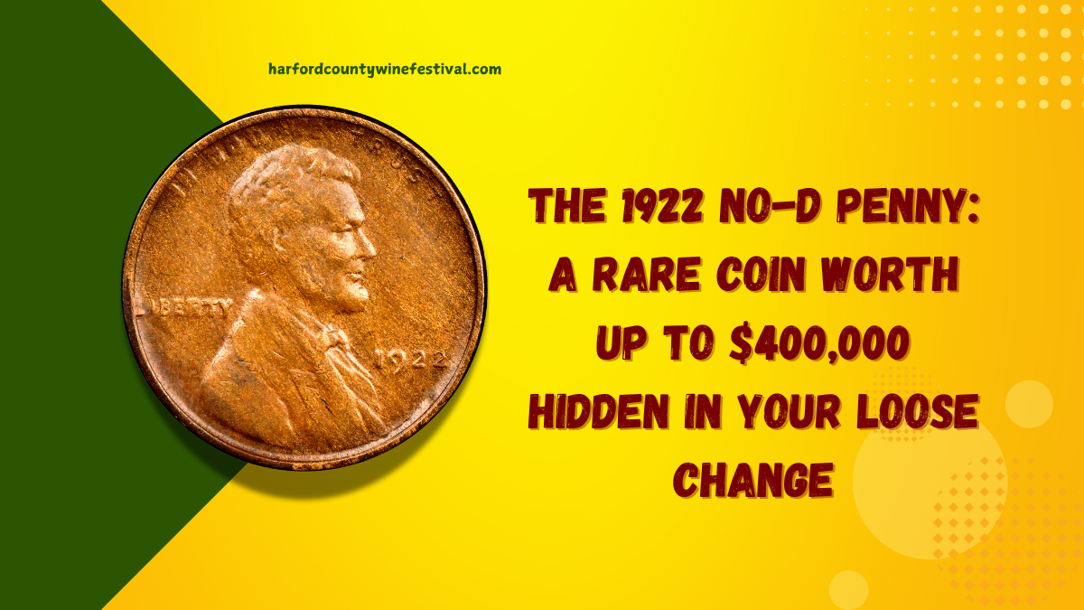 The 1922 No-D Penny A Rare Coin Worth Up to $400,000 Hidden in Your Loose Change