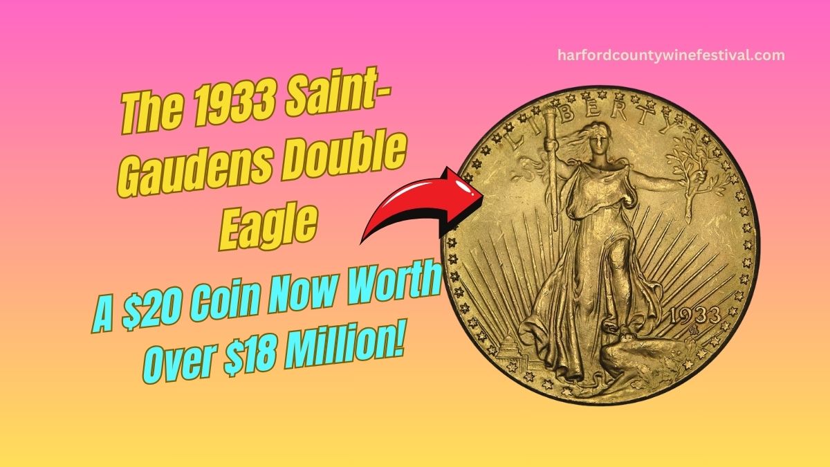 The 1933 Saint-Gaudens Double Eagle- A $20 Coin Now Worth Over $18 Million!