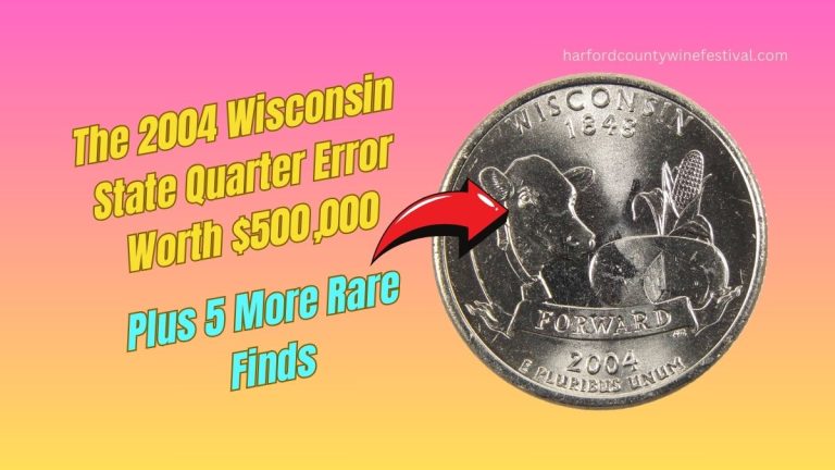 The 2004 Wisconsin State Quarter Error Worth $500,000 – Plus 5 More Rare Finds