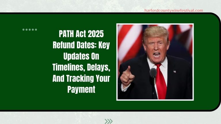 PATH Act 2025 Refund Dates: Key Updates On Timelines, Delays, And Tracking Your Payment