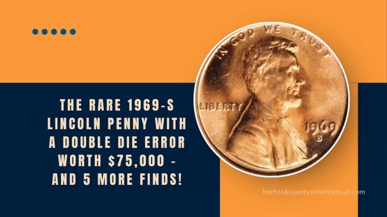 The Rare 1969-S Lincoln Penny With A Double Die Error Worth $75,000 – And 5 More Finds!