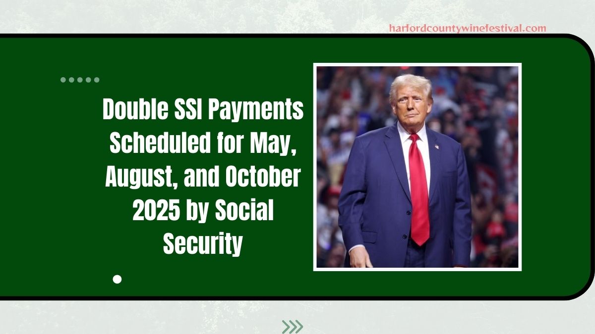 Double SSI Payments Scheduled for May, August, and October 2025 by Social Security